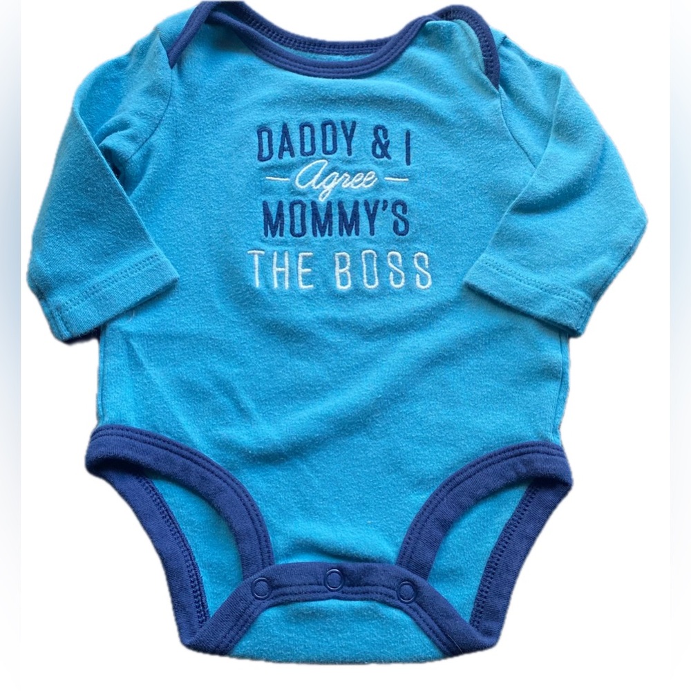 Carters Baby Boy Long Sleeve Onesie